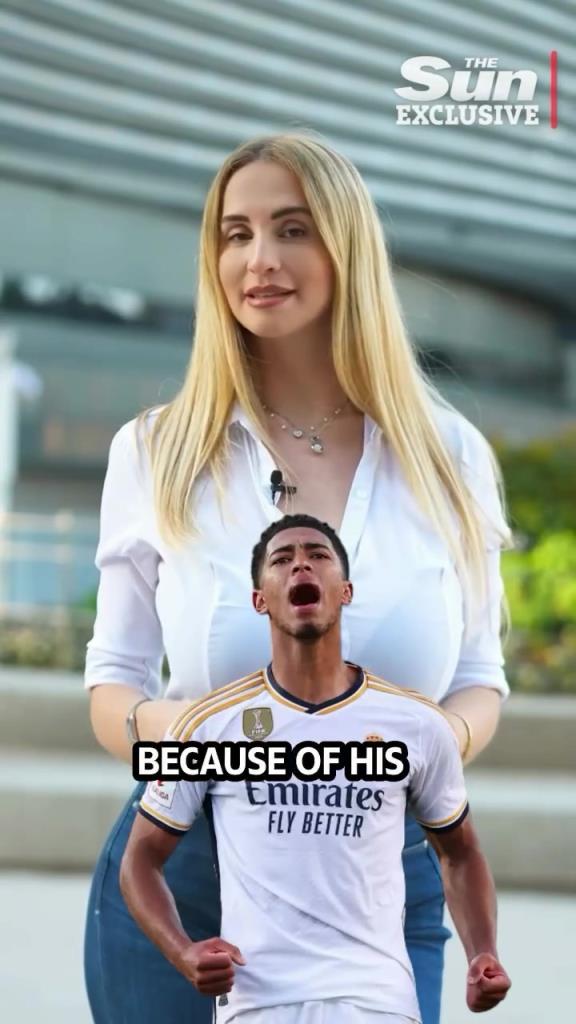 WTF！根本聽不清這皇馬女主持講啥，這身材真的很吸引眼球